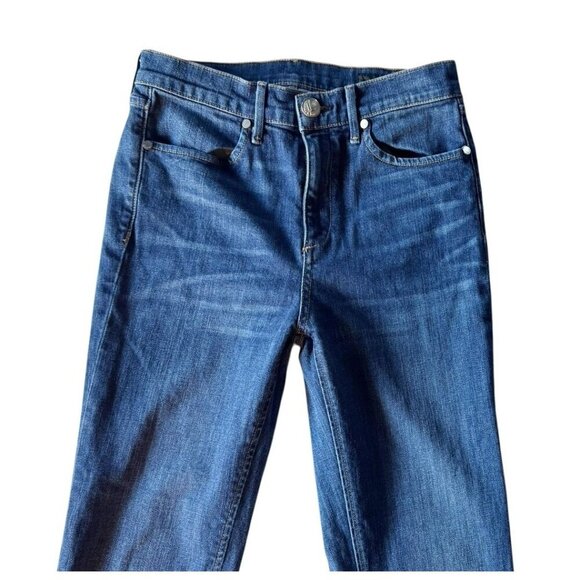 Rag & Bone Women’s Sz 26 High Rise Slim Straight Jeans in Bailey - Picture 3 of 8